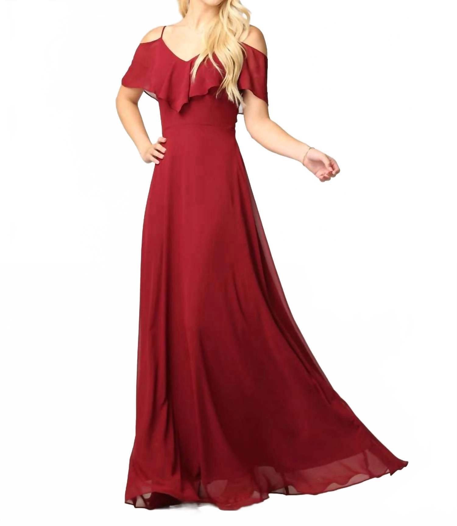eva usa bridesmaid dresses Eva USA 3440 Long Halter Formal Chiffon Bridesmaids Dress