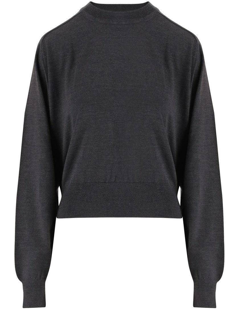 【関税&送料込】JACQUEMUS Sweaters Black Jacquemus Knit Sweater, Long Sleeves, , Size: Large in Black
