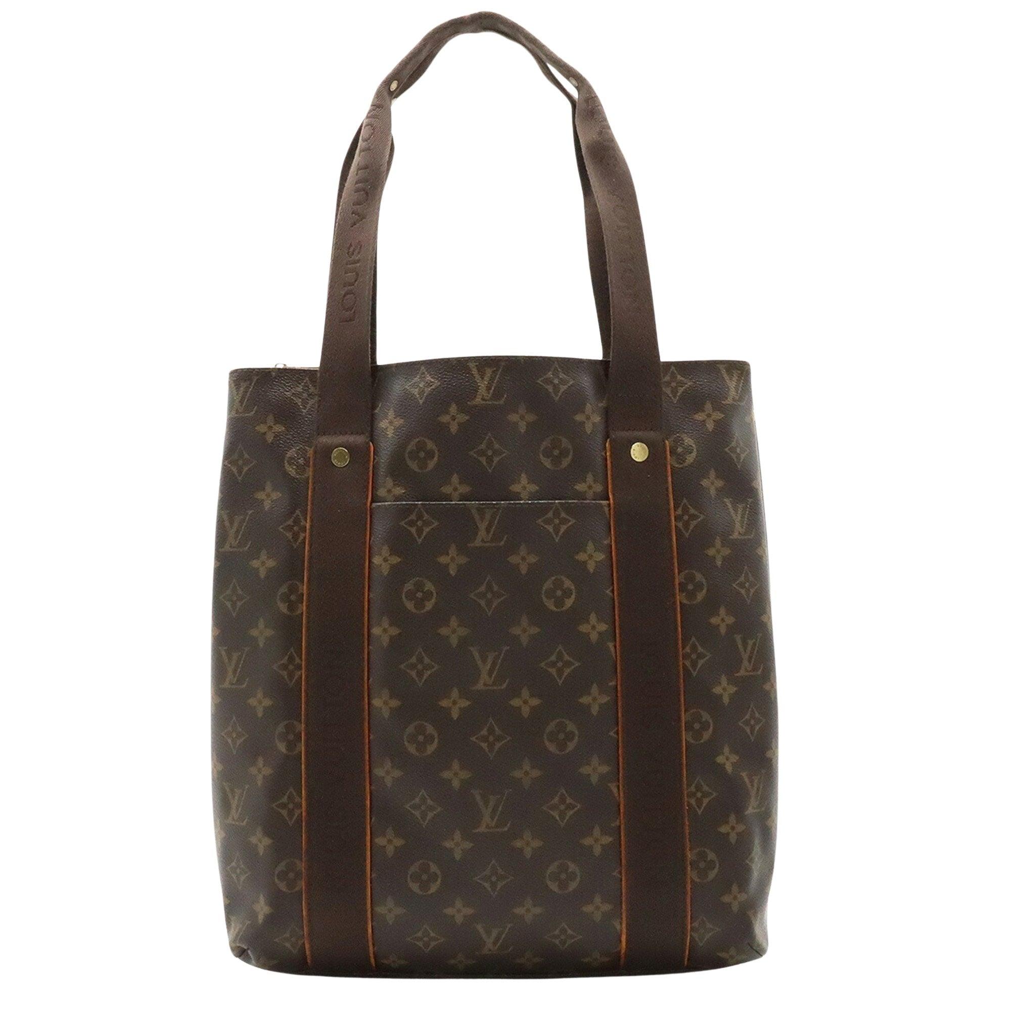 Louis Vuitton e Brown Canvas Shoulder Bag (Pre-Owned)