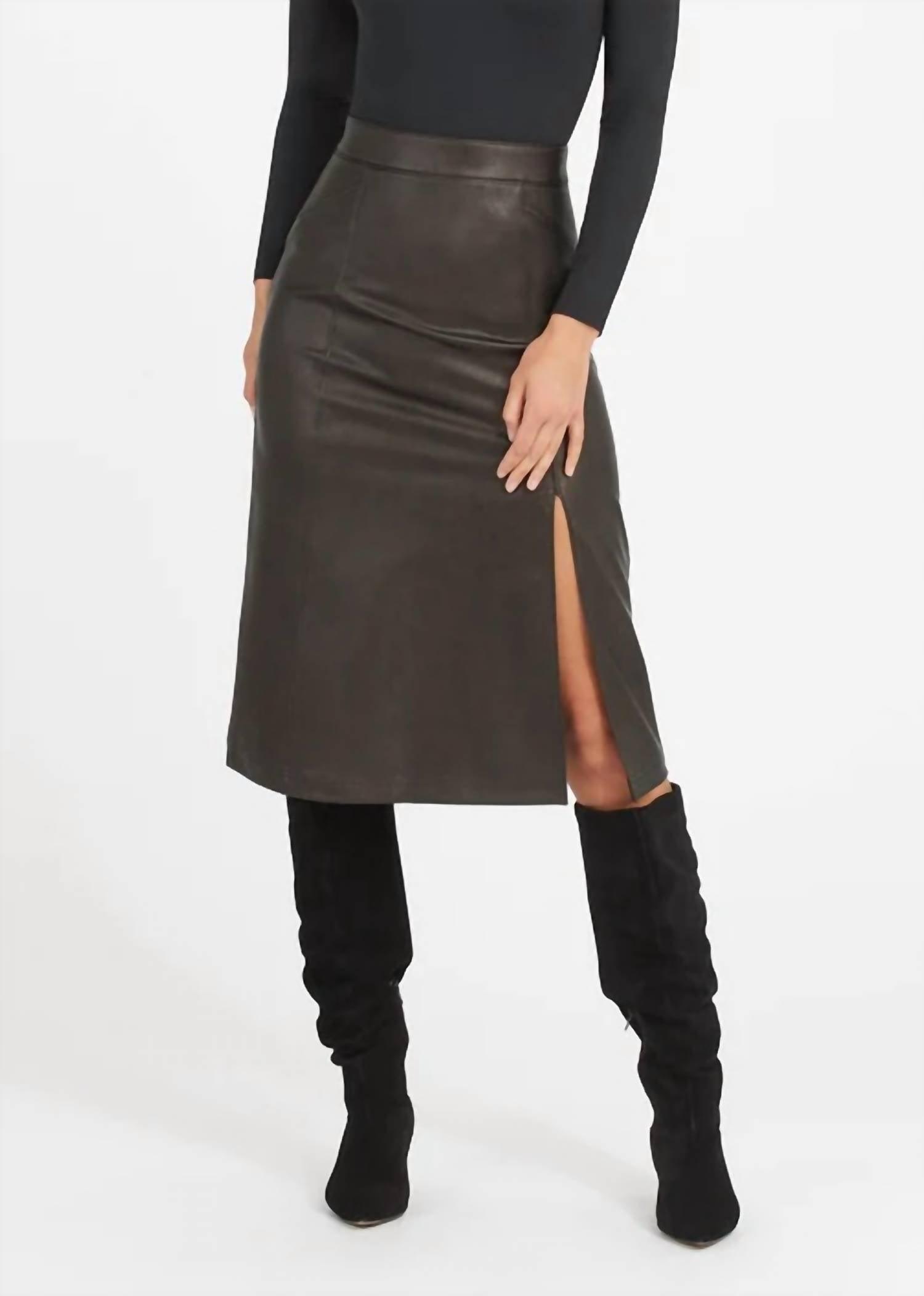 Spanx Leather in | Lyst