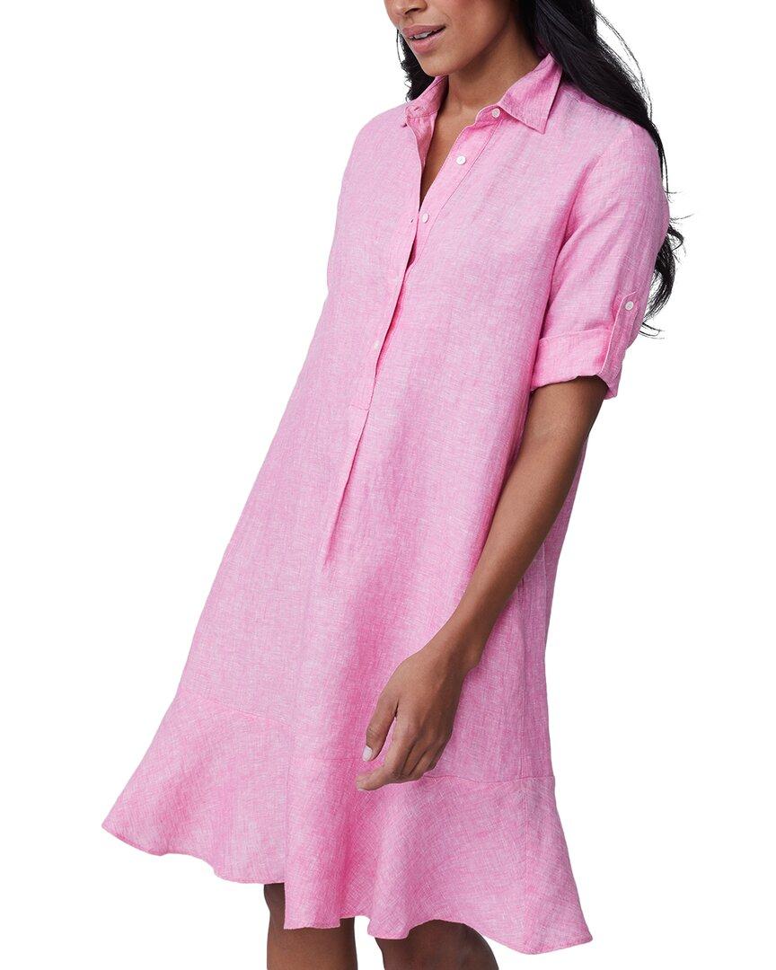 J.McLaughlin Wellesley Linen Dress in Pink | Lyst