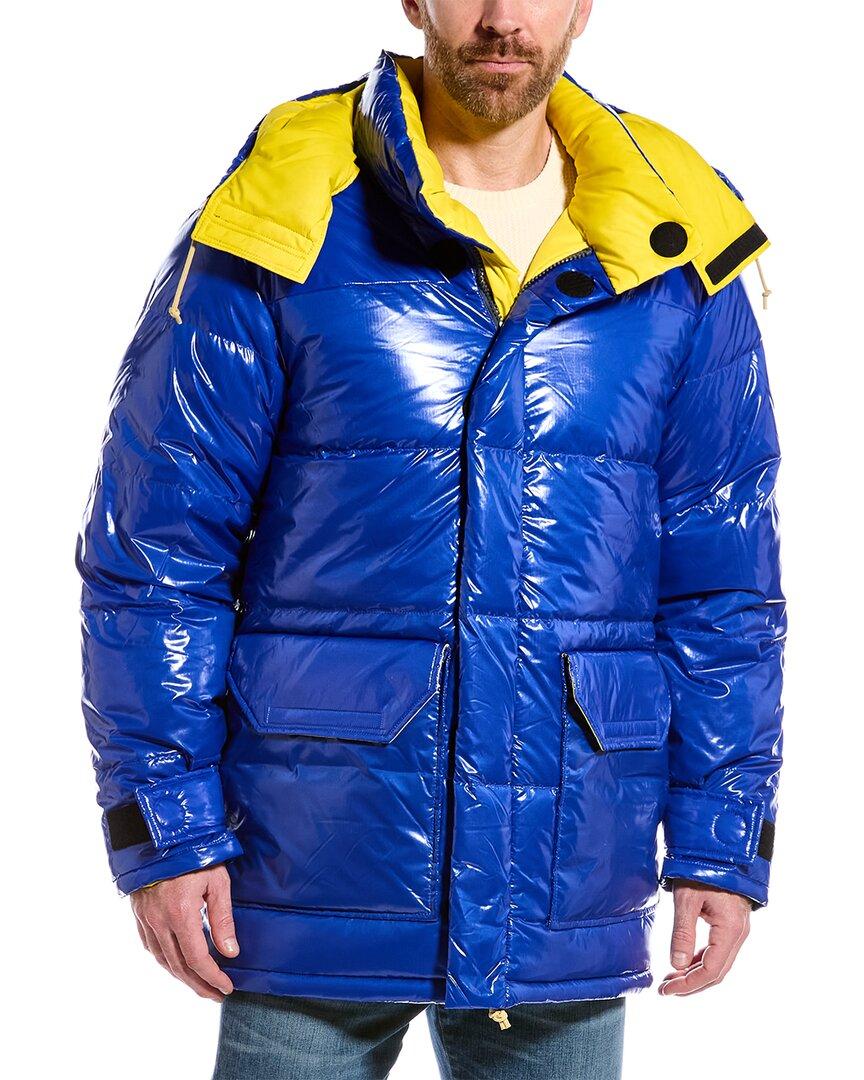 The North Face Brown Label Ripstop Down Parka in Blue for Men | Lyst