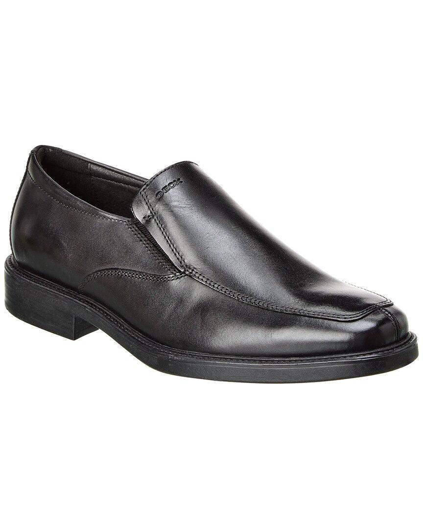Geox Brandolf Leather Loafer in Black for Men Lyst