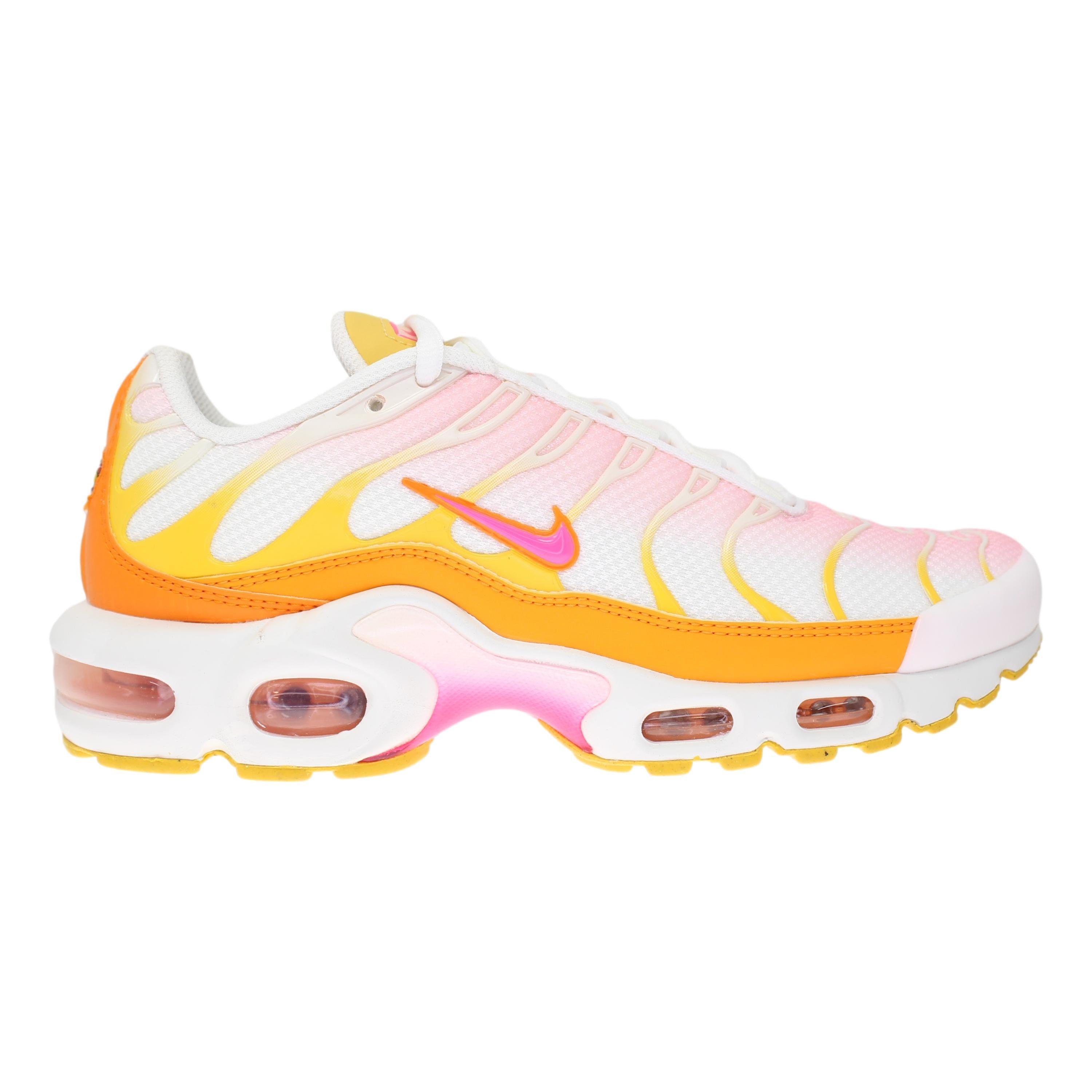 Nike Air Max Plus Sail/hyper Pink-solar Flare Dx2673-100 in Yellow | Lyst
