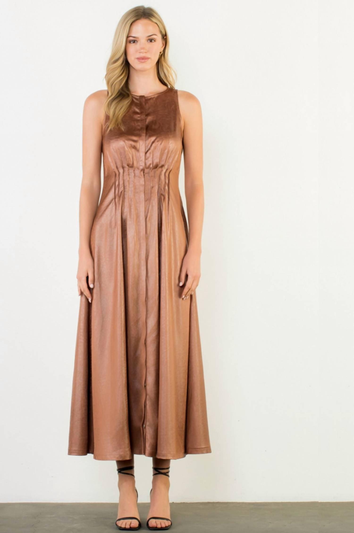 Thml Faux Leather Dresses for Women | Lyst
