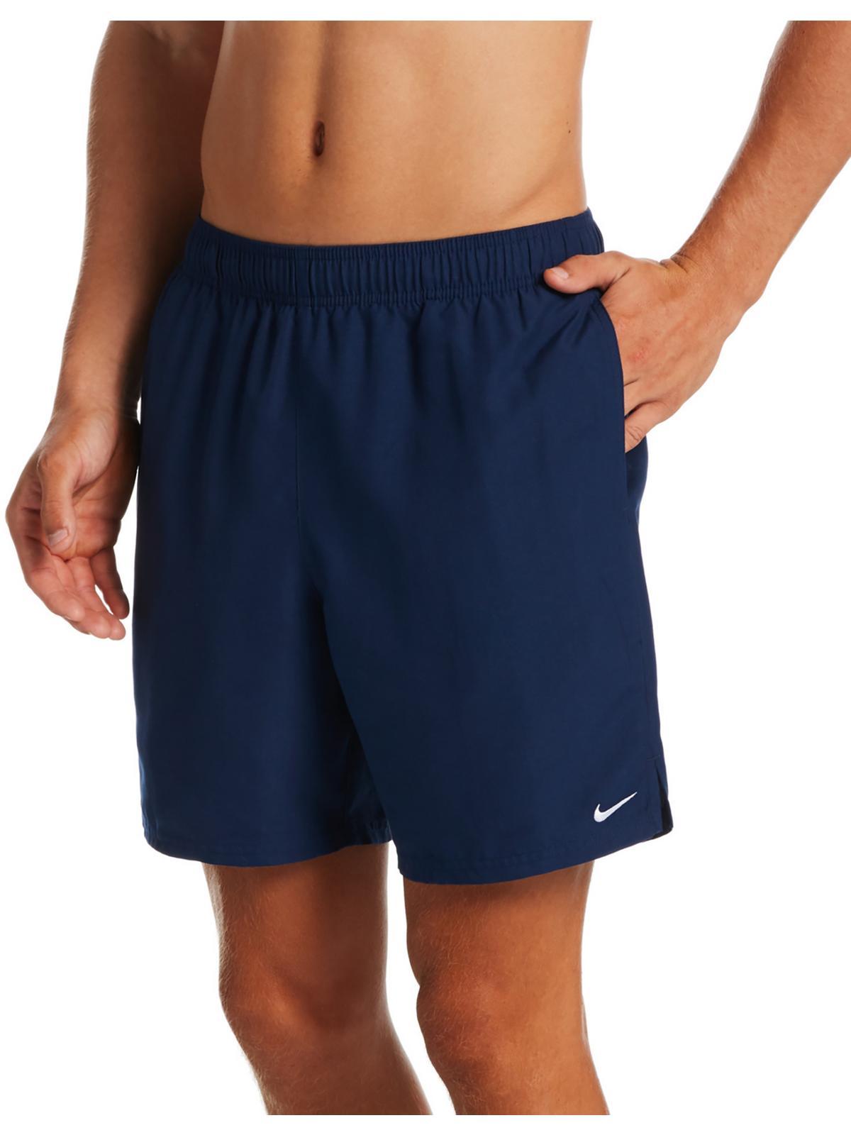 blue nike swim trunks