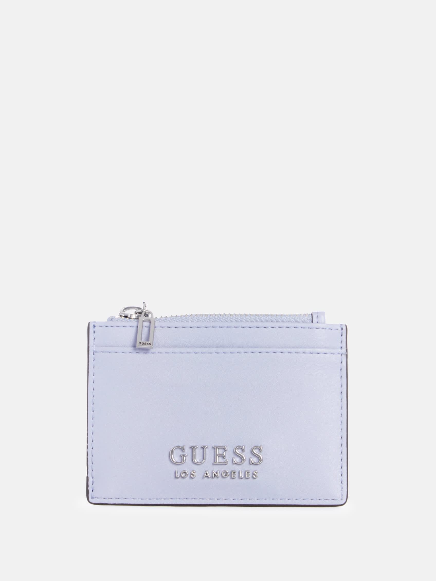 Guess Factory Gabina Snap Card Case in White | Lyst