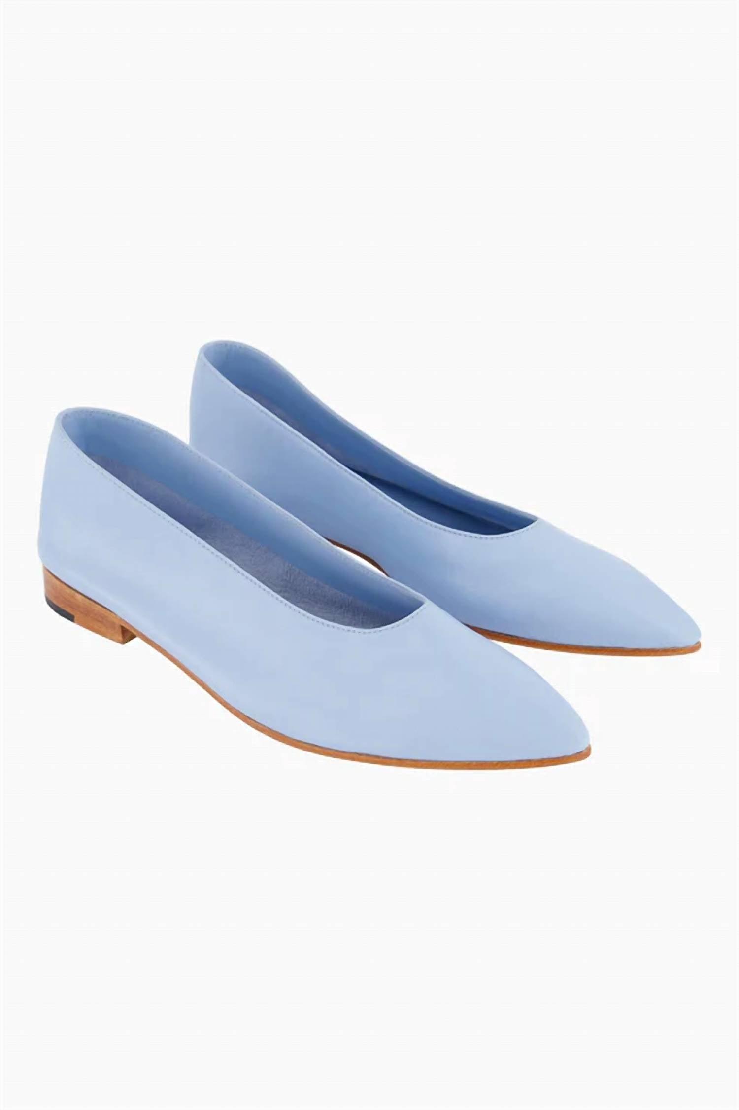 Martiniano Party Flat Shoes in Blue | Lyst