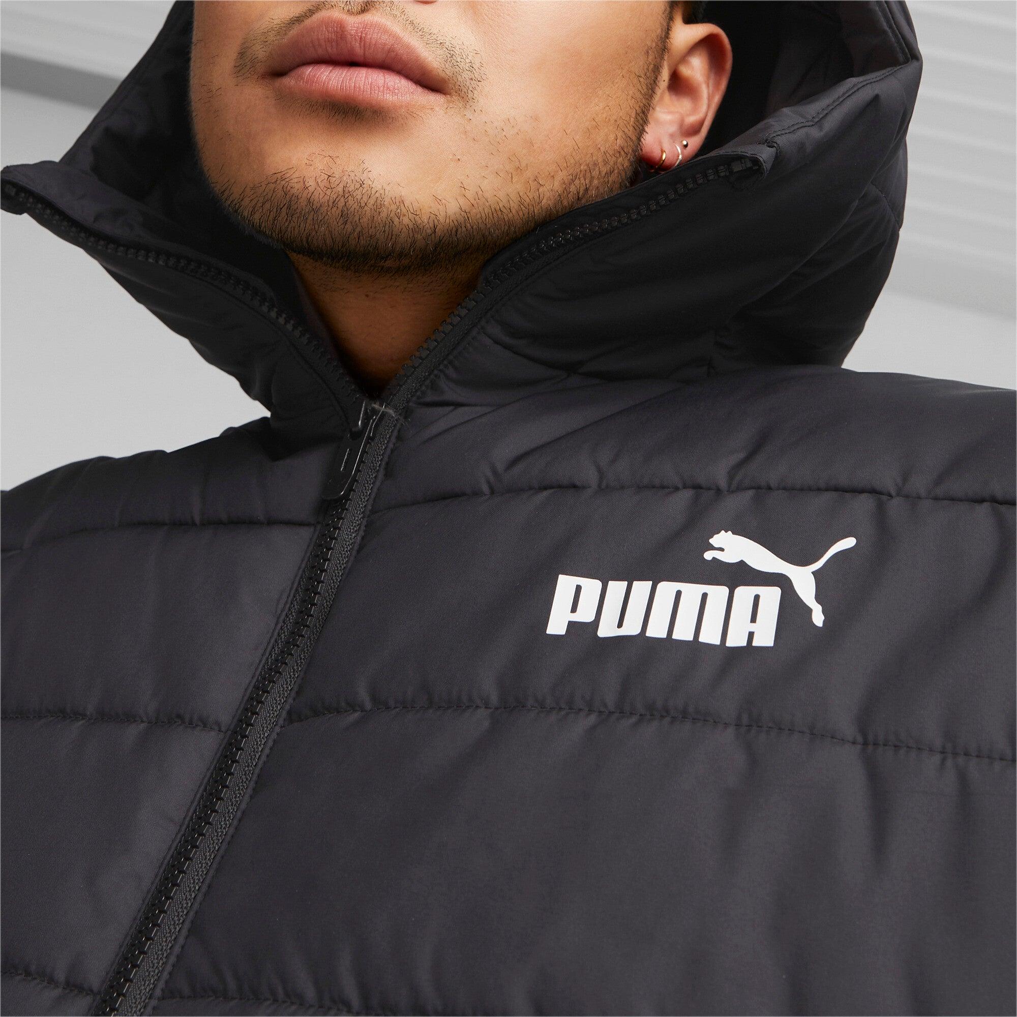 PUMA Essentials Padded Jacket in Gray for Men | Lyst