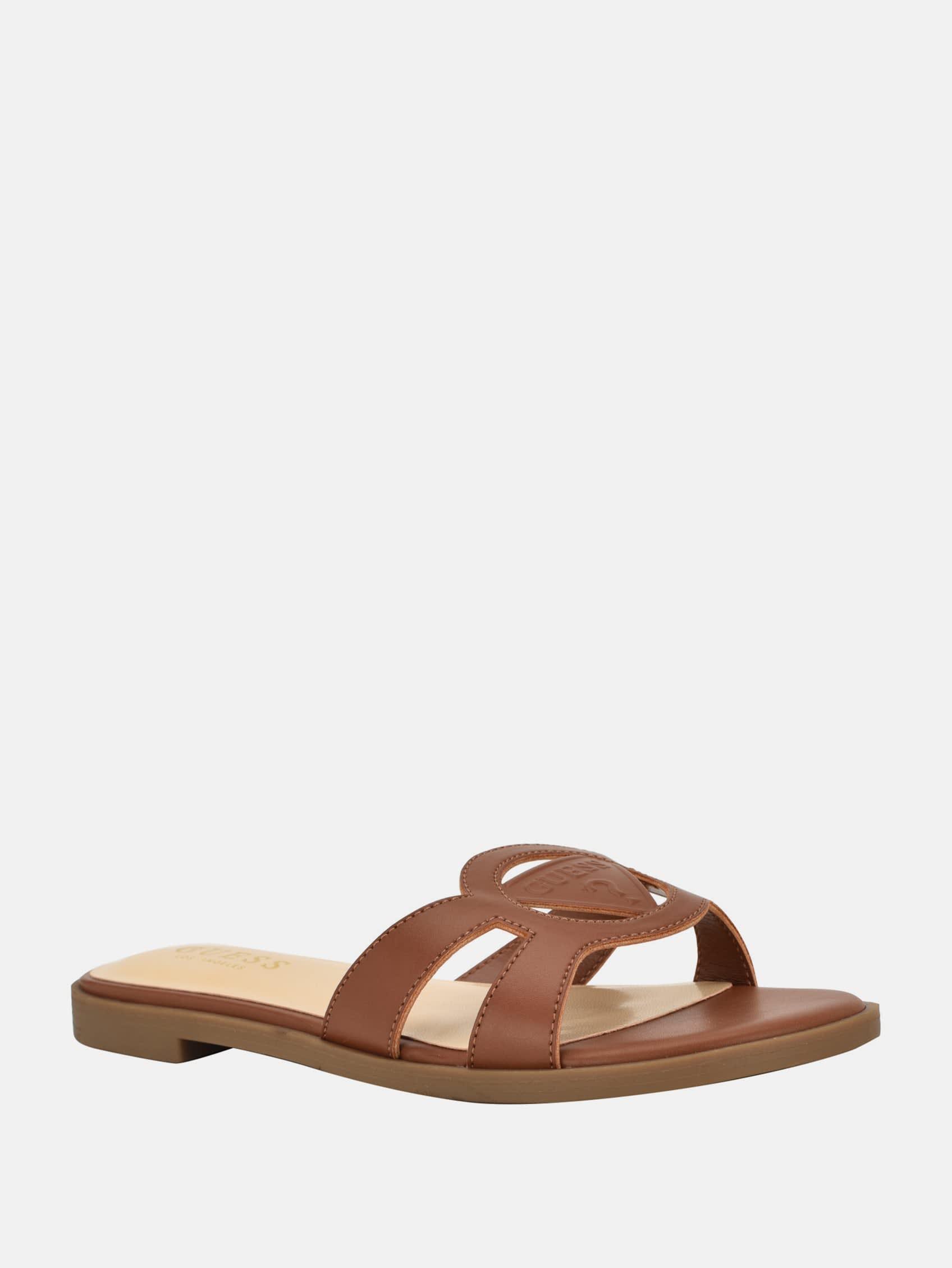 Guess Flat sandals for Women Online Sale up to 58% off Lyst