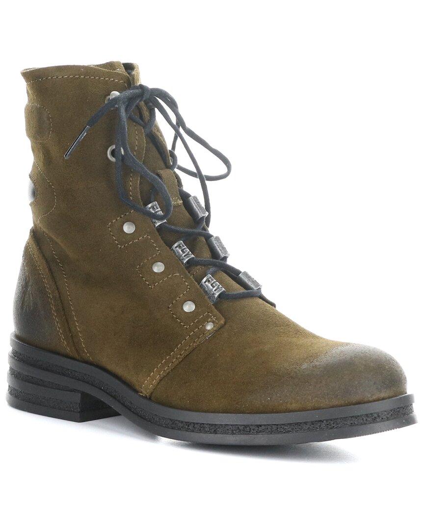 Fly London Endo Suede Boot in Green | UK
