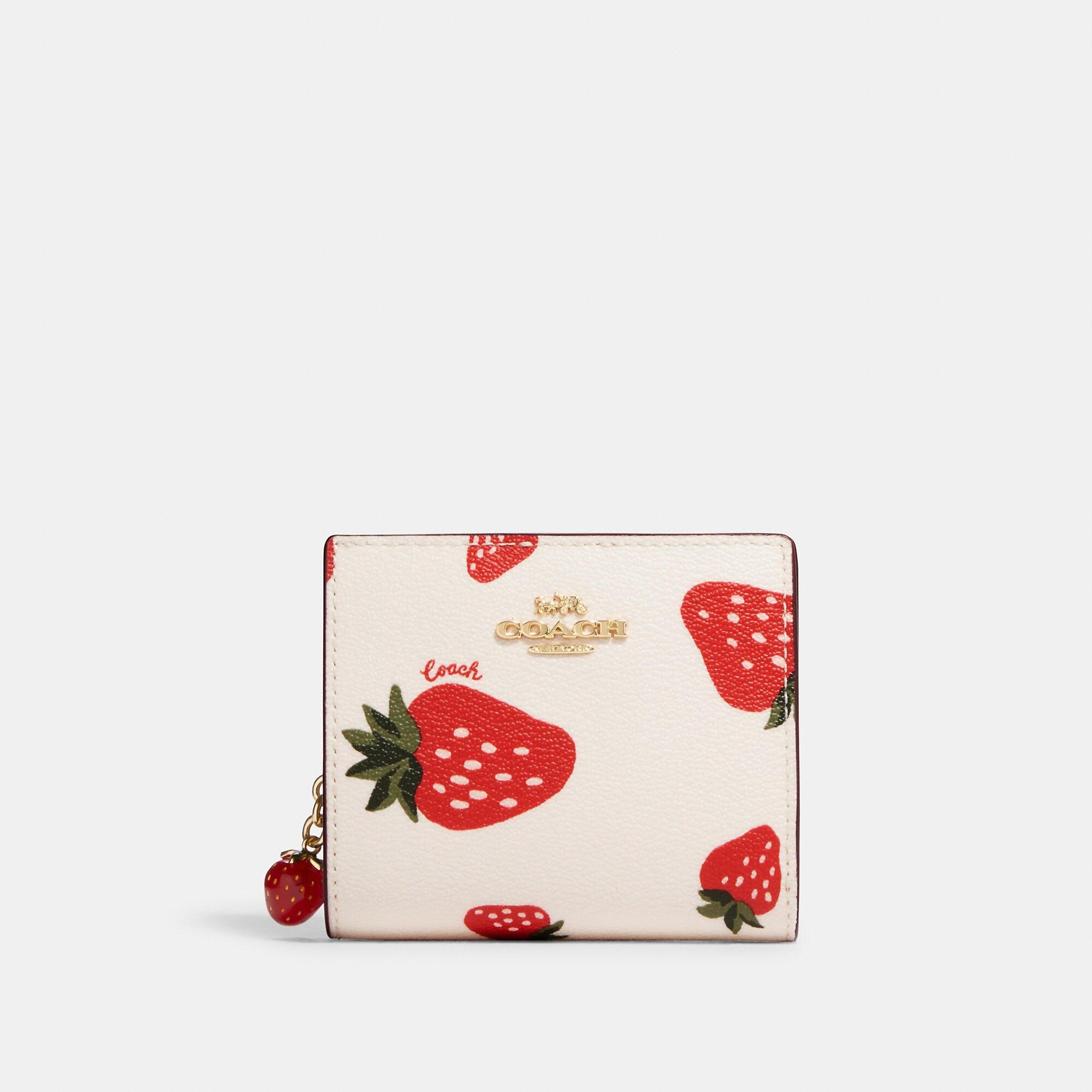 Coach Outlet Snap Wallet in Red | Lyst
