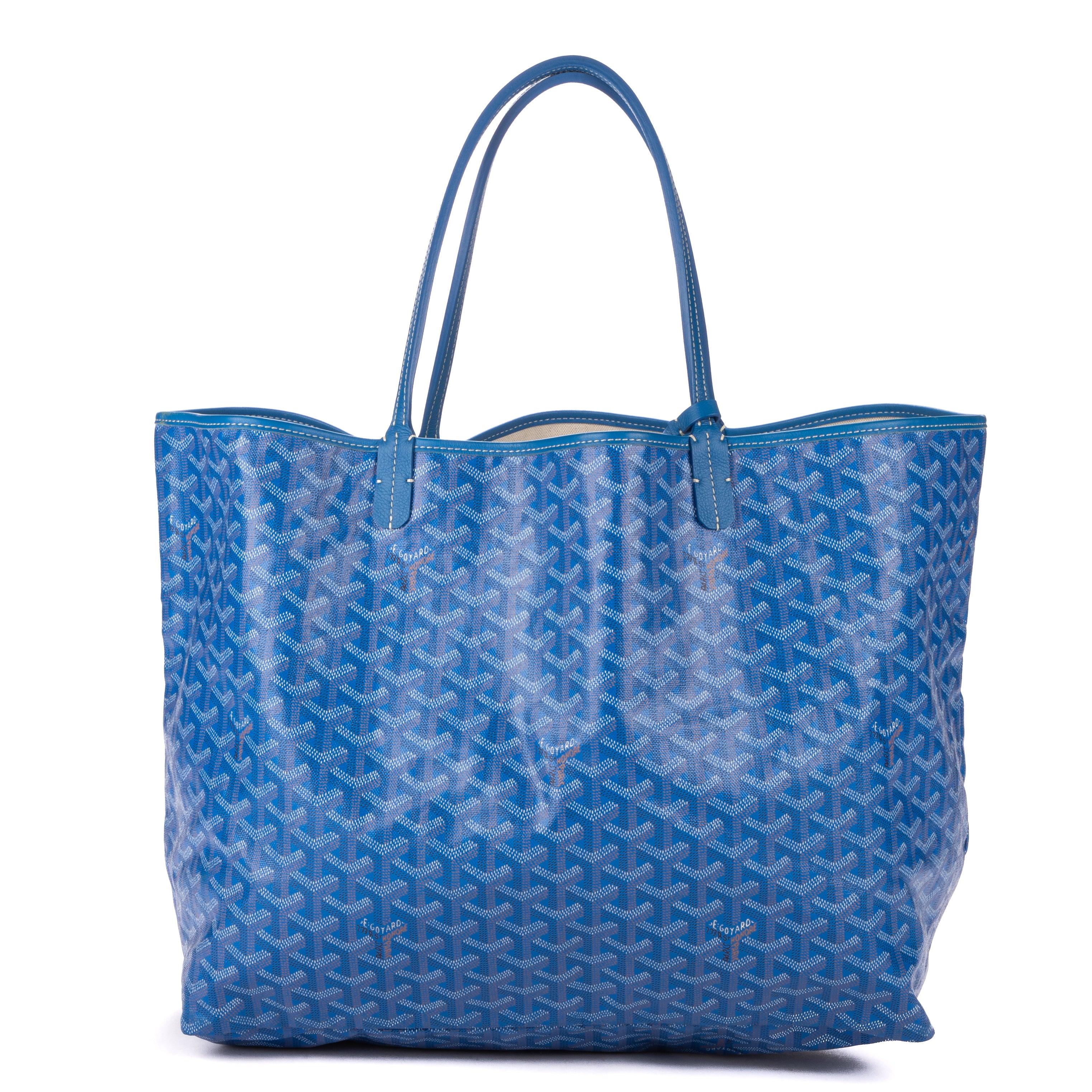 Goyard St Louis Claire-Voie PM Tote Bag (Turquoise)