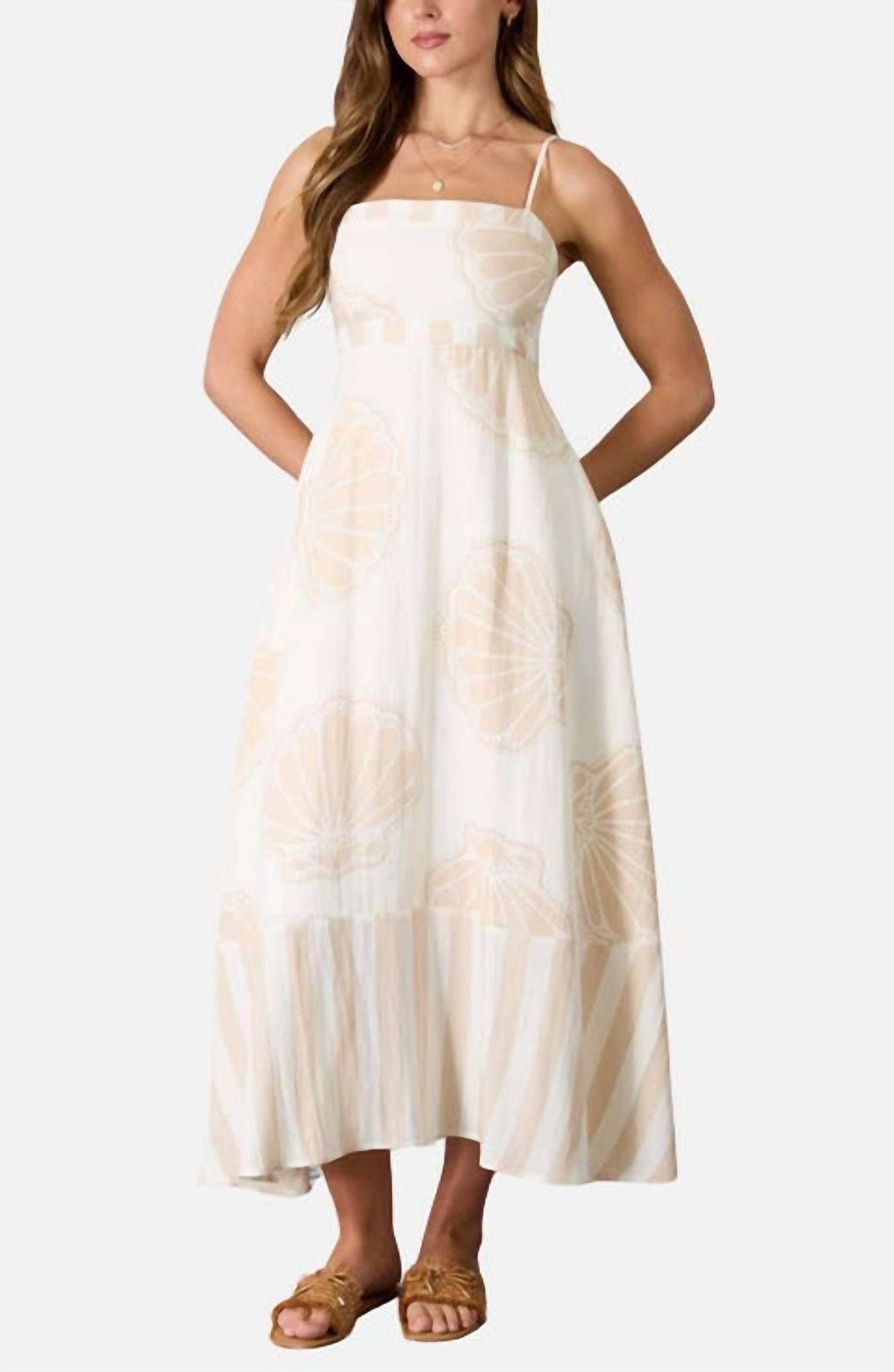 lace and beads white dress White Silk Satin Dress With Beaded Tulle And Lace Trim Detail – Rodarte main image 0