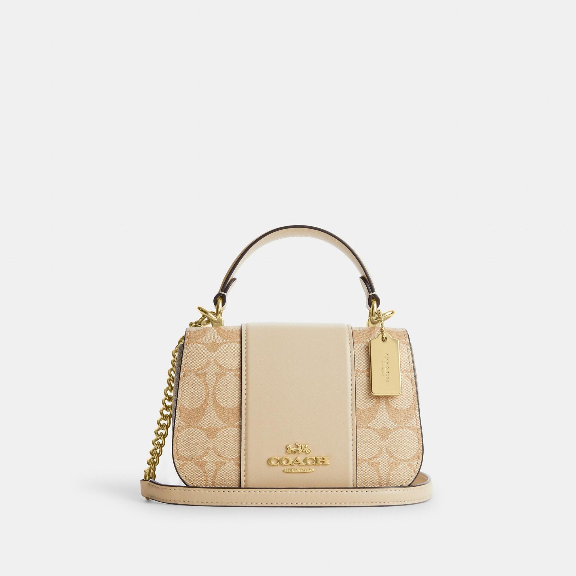 COACH® Outlet  Mini Sierra Satchel In Signature Canvas