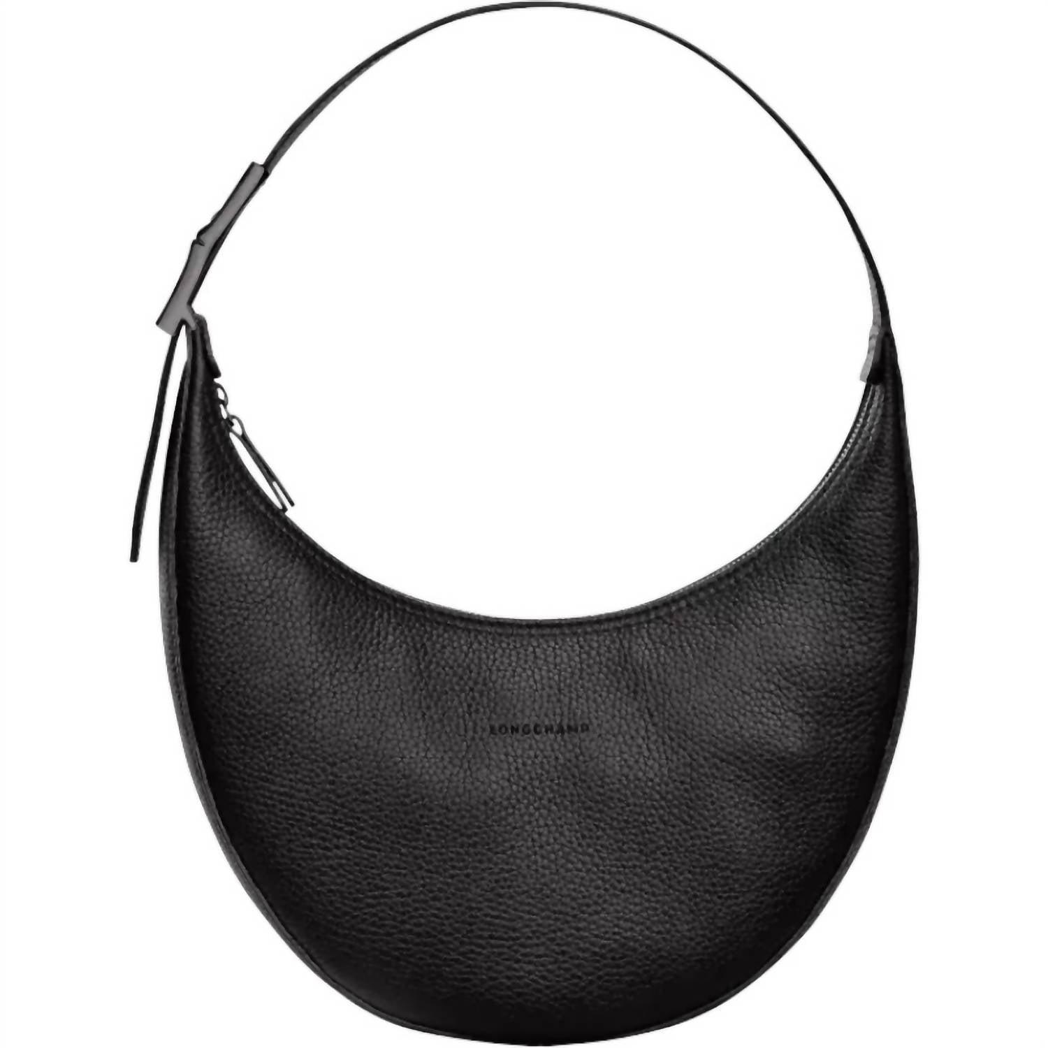 バッグ・カバンその他 Longchamp M Le Roseau black Hobo Bag Le Roseau M Hobo bag Black - Leather | Longchamp US