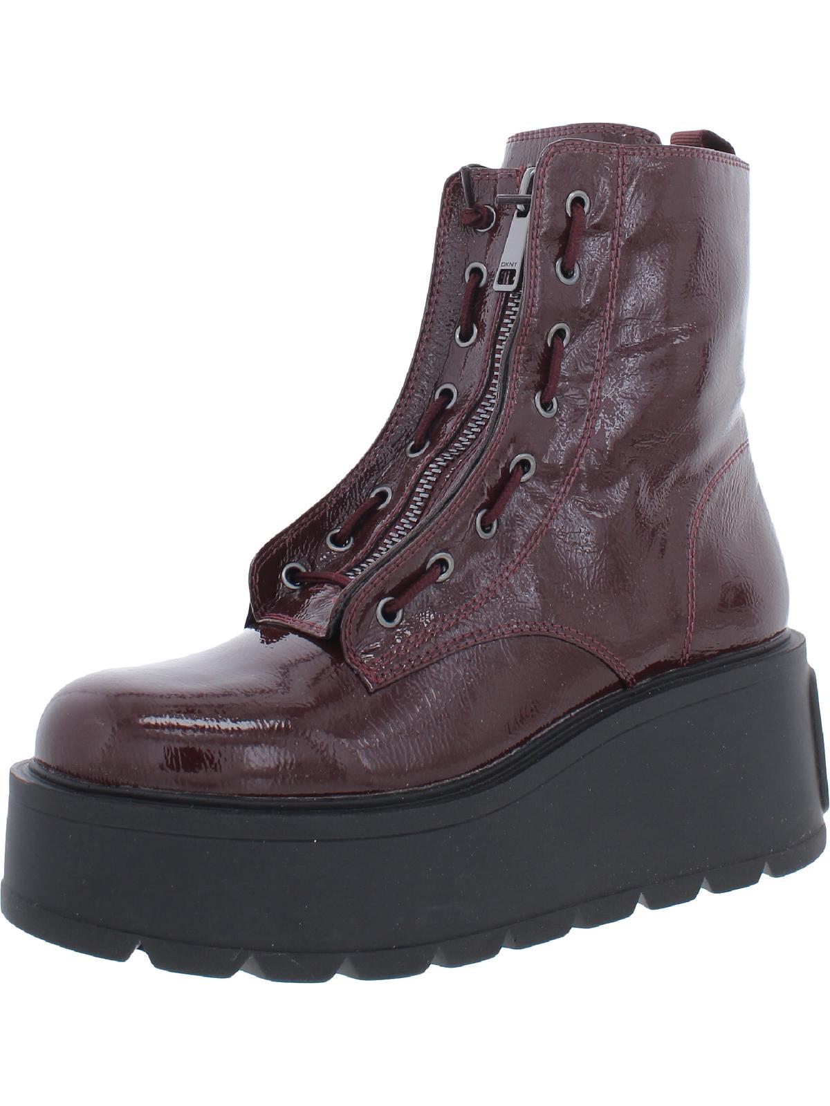 DKNY Harli Pull On Outdoors Ankle Boots in Purple | Lyst