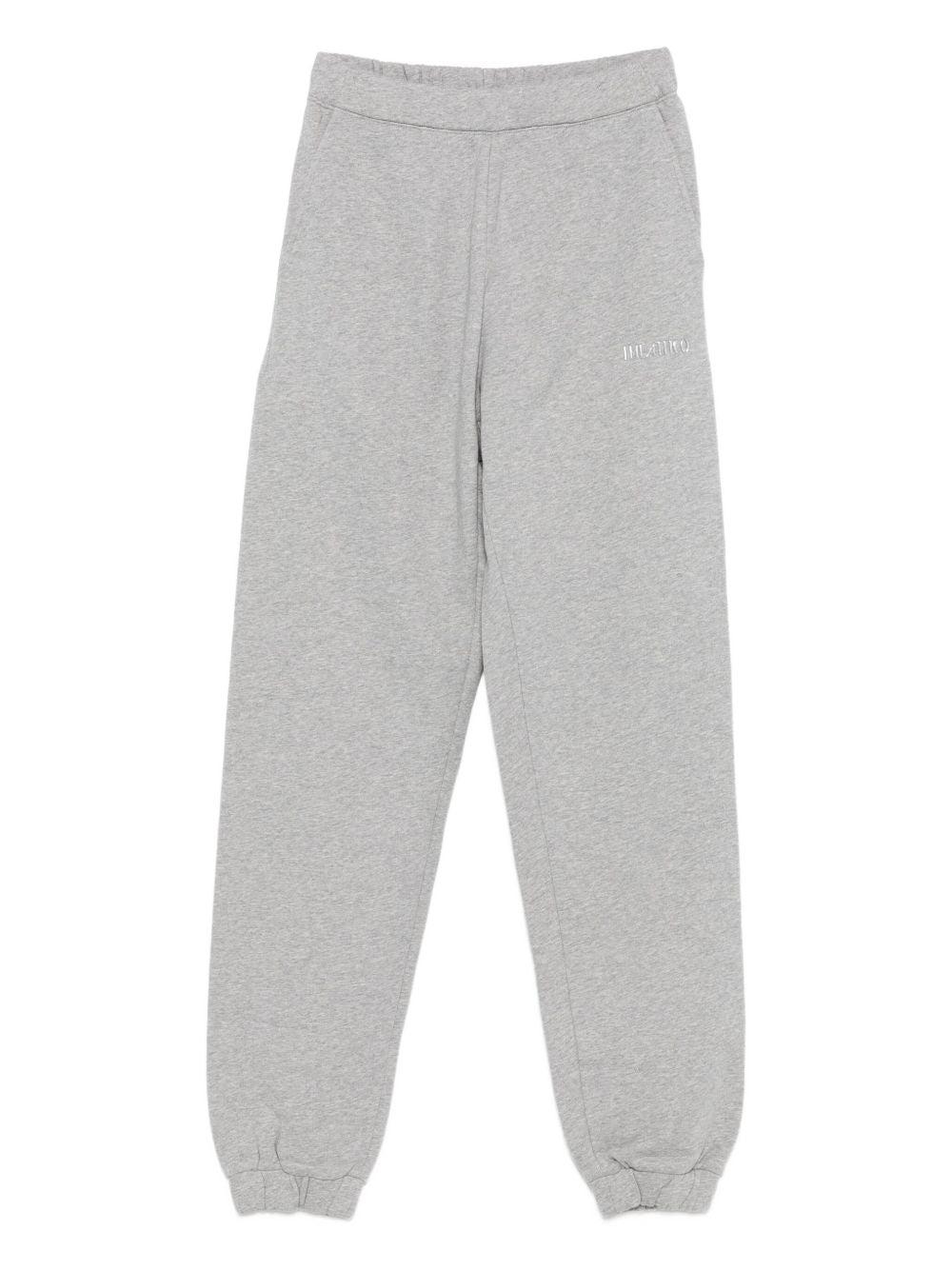 パンツ THE ATTICO Women Straight Pants 250WCP00034 876 GREY The Attico Straight-leg pants for Women | Online Sale up to