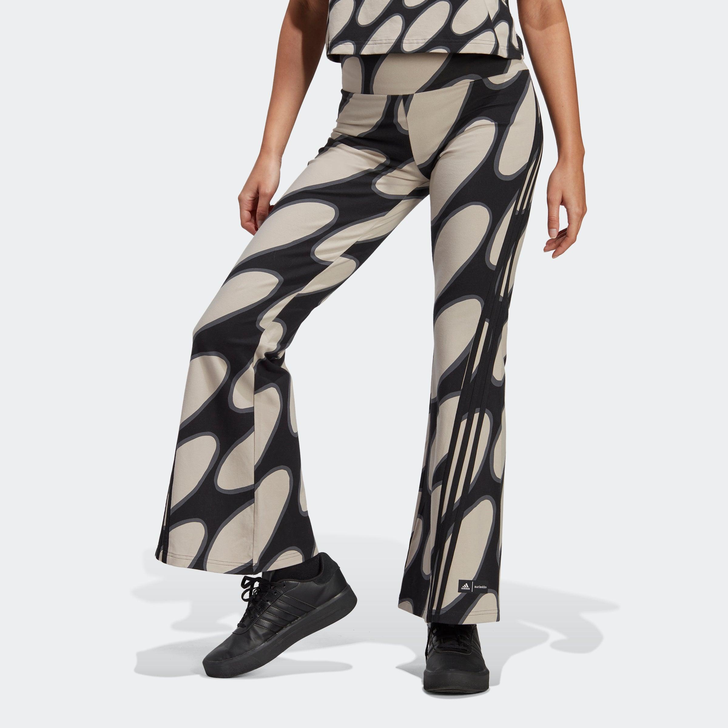 adidas Marimekko Future Icon 3-stripes Leggings in Black