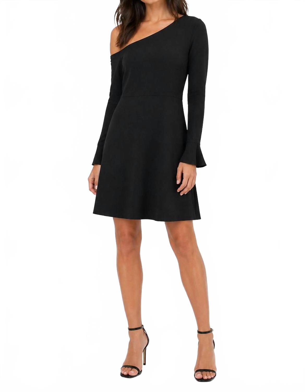 Designer Black Long Sleeve One Shoulder Dresses for Women - Up to 85% off |  Lyst