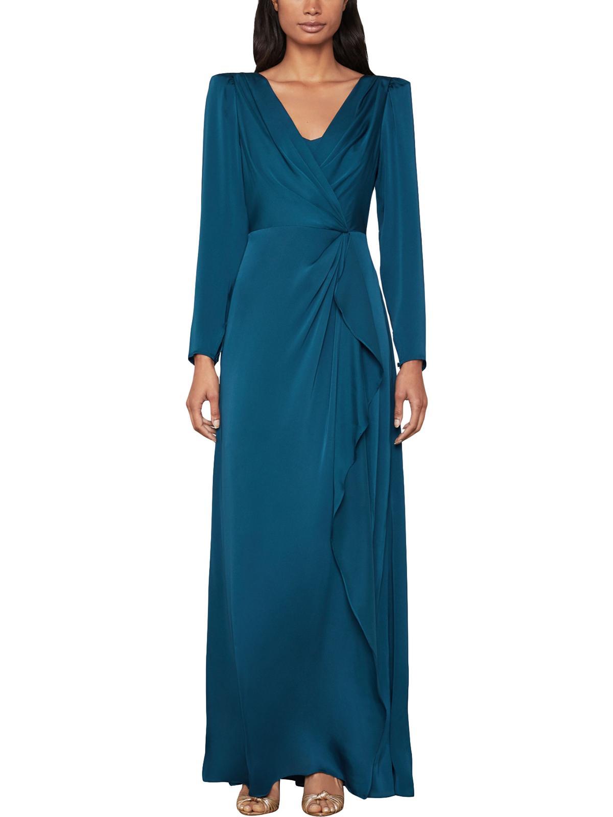 bcbgmaxazria faux wrap dress