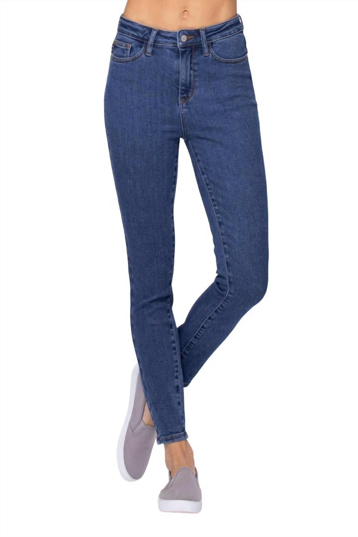 Judy Blue High Waist Skinny Jean in Blue | Lyst