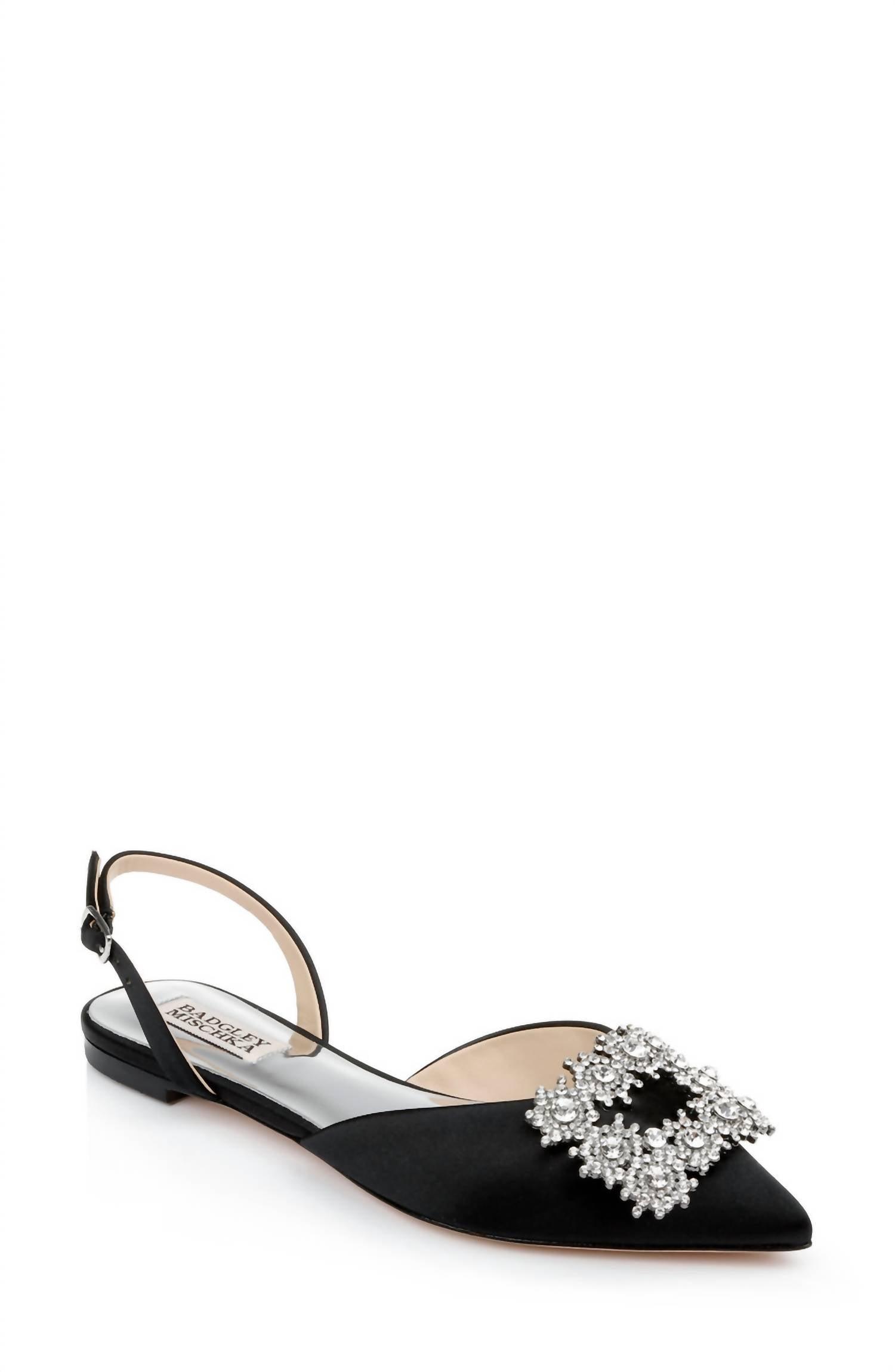 Badgley mischka flats sale sale