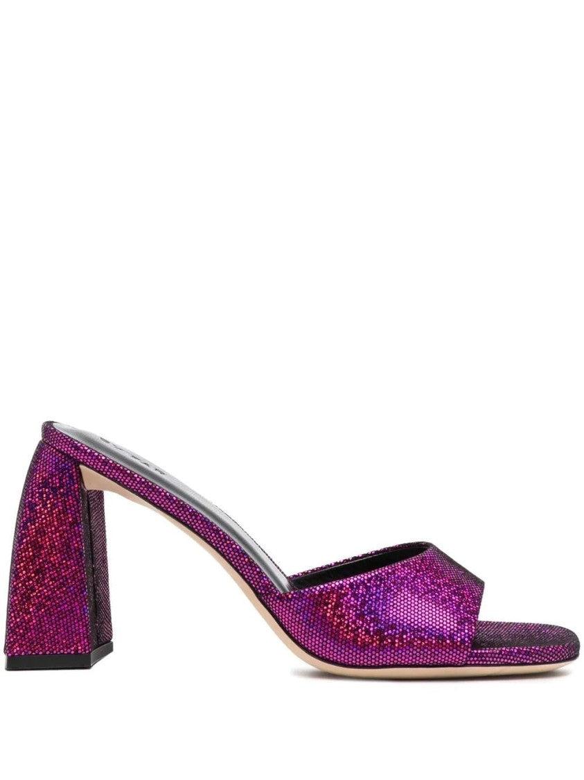 サンダル・ミュール By Far Michele Disco Leather Mules By Far Michele Disco Leather Mules | ShopSimon