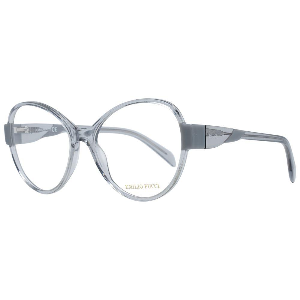 Emilio Pucci Clear Optical Frames in Metallic Lyst