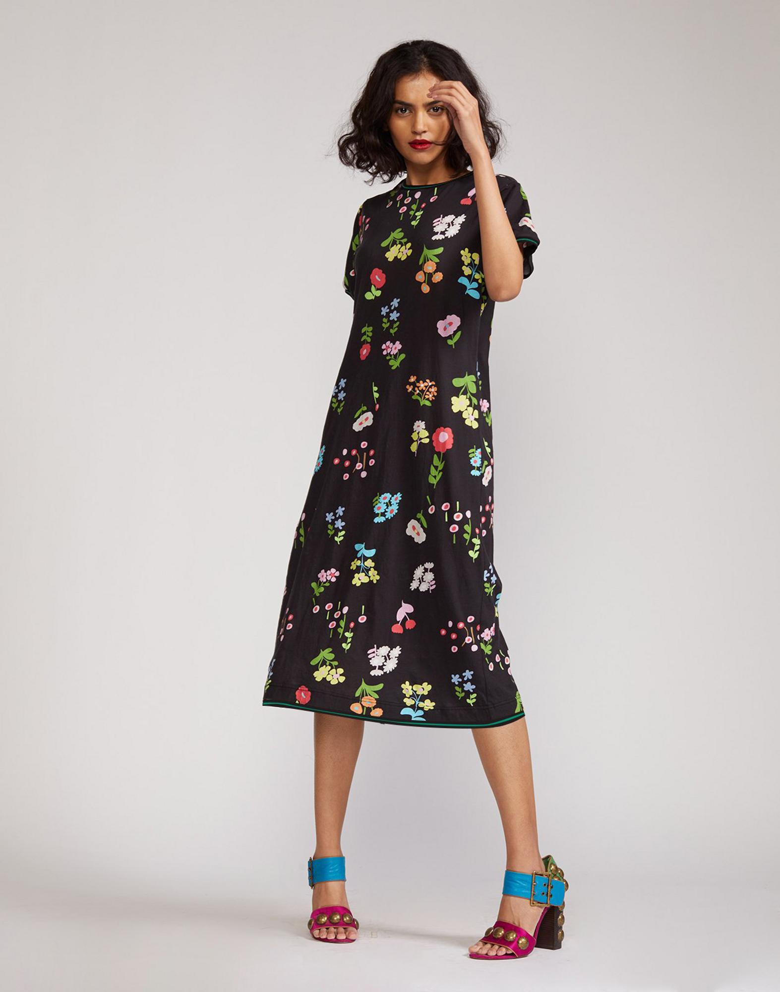 Cynthia Rowley Cotton Raya Tee Dress in 