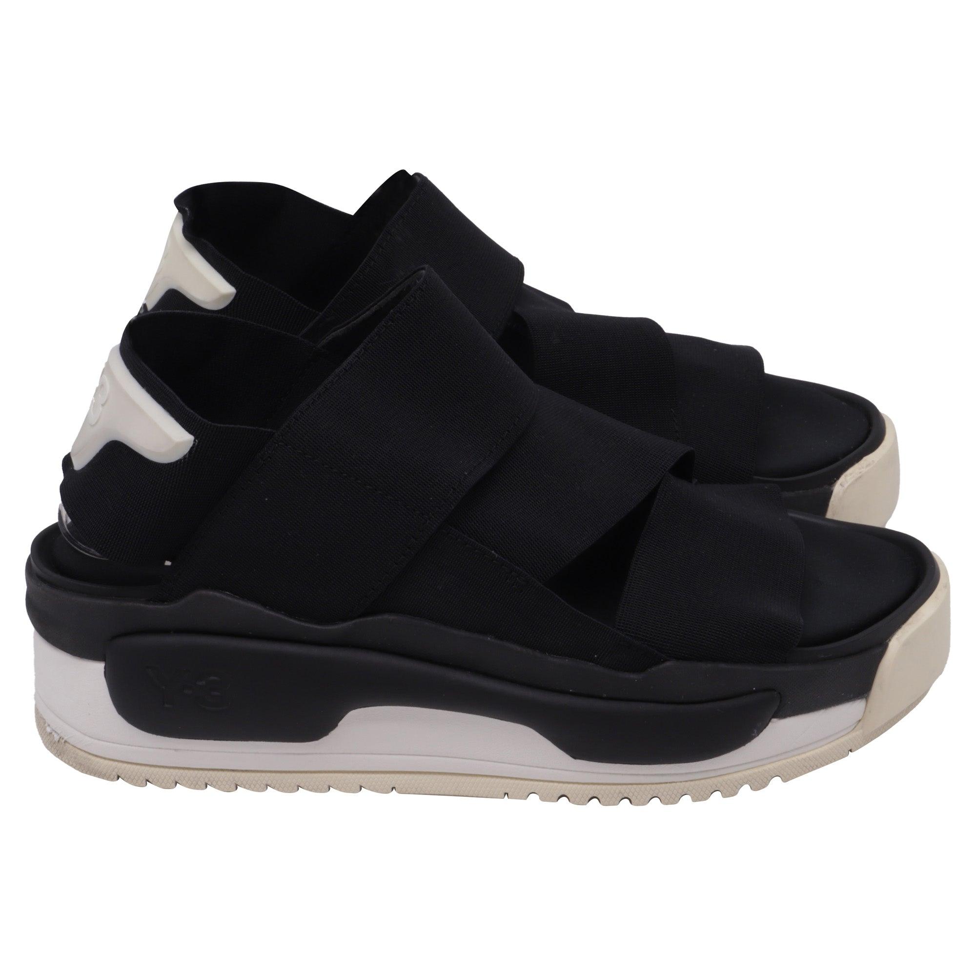 Y-3 Adidas X Hokori Elastic Strap Sandals in Black | Lyst display picture 2