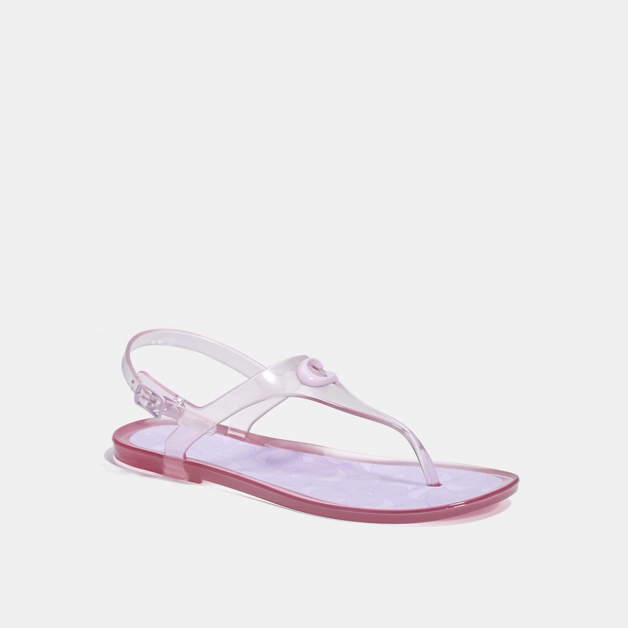 Coach Outlet Natalee Jelly Sandal in Purple | Lyst