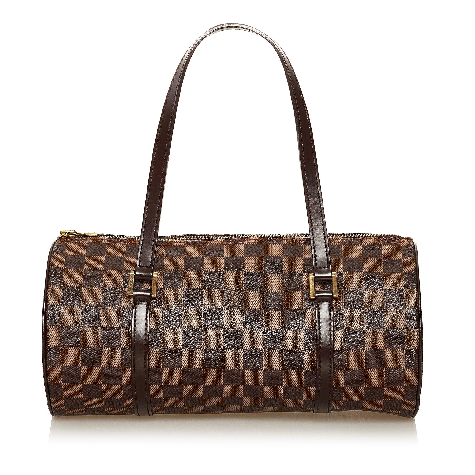 Louis Vuitton Damier Ebene Papillon Canvas Handbag (pre-owned) in Brown