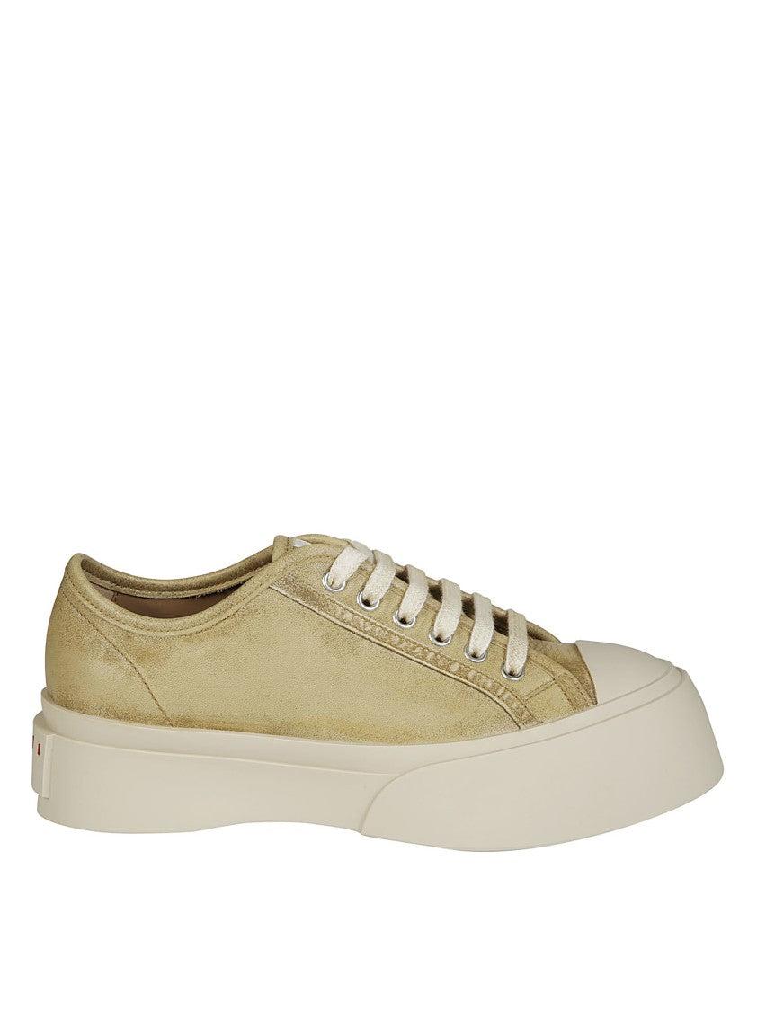 スニーカー MARNI Dot print leather low top sneakers Authentic Marni PATENT LEATHER GOOEY LOW-TOP SNEAKER Size 42