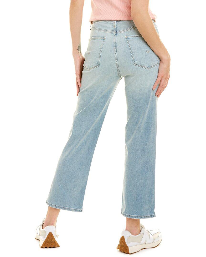 Hudson Jeans Noa Midori Straight Crop Jea in Blue | Lyst