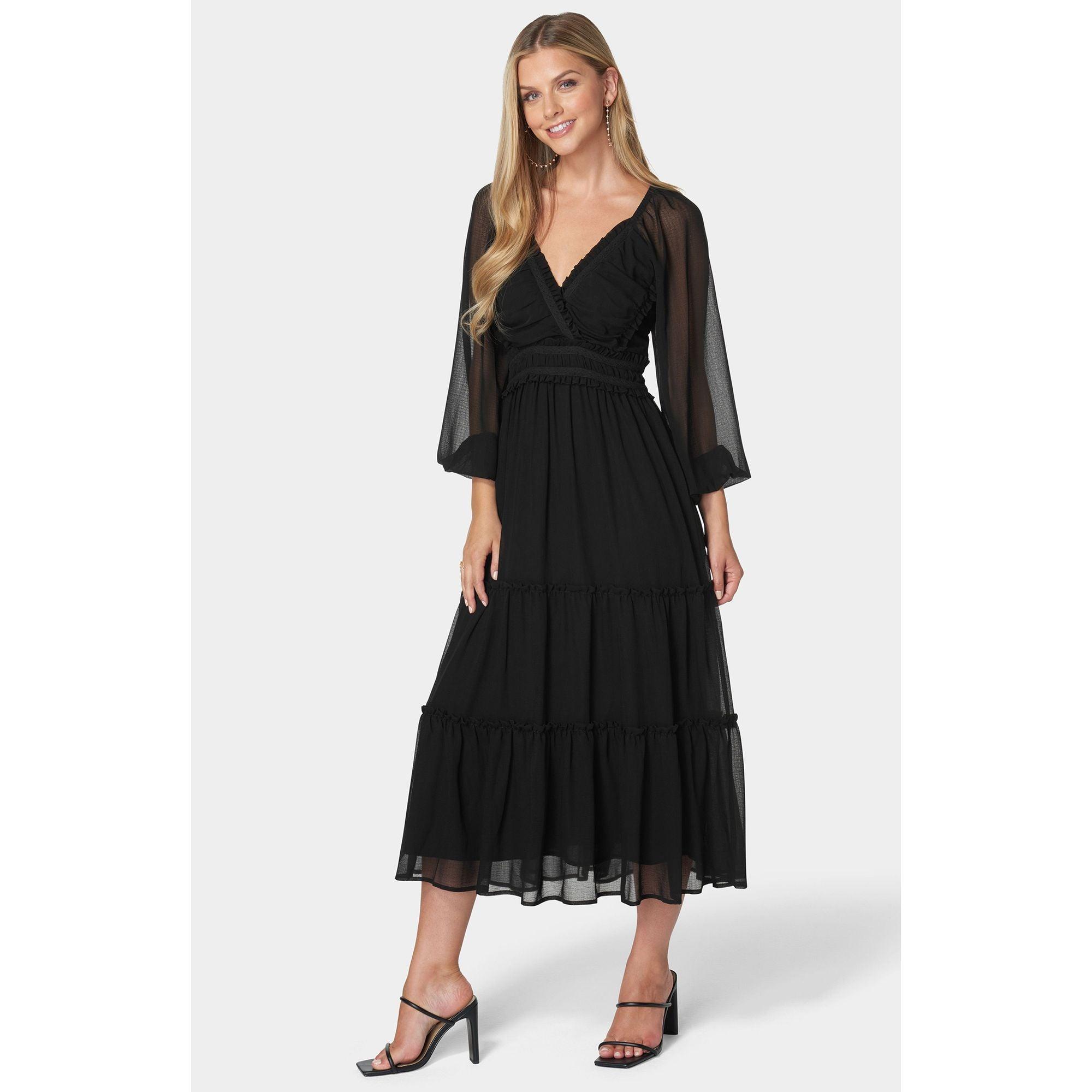 Bebe Tiered Dresses for Women | Lyst