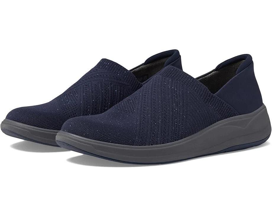 BZees Women's Times Square Sneakers - Slip-On Comfort Shoes With Algae Foam & Stretch Uppers