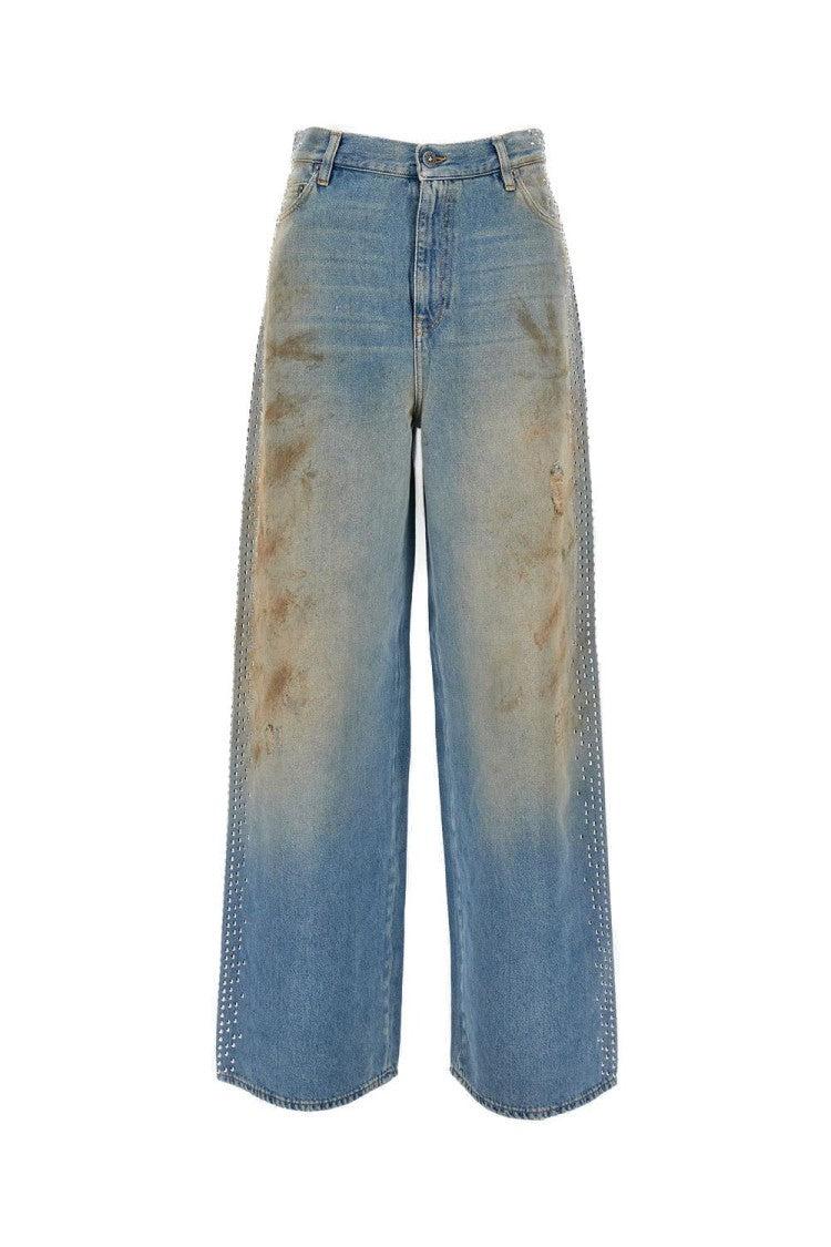 デニム・ジーパン Golden  Deluxe Brand Kim Straight-Fit Jeans In Denim Golden Goose Kim straight-leg Jeans | Neutrals | FARFETCH