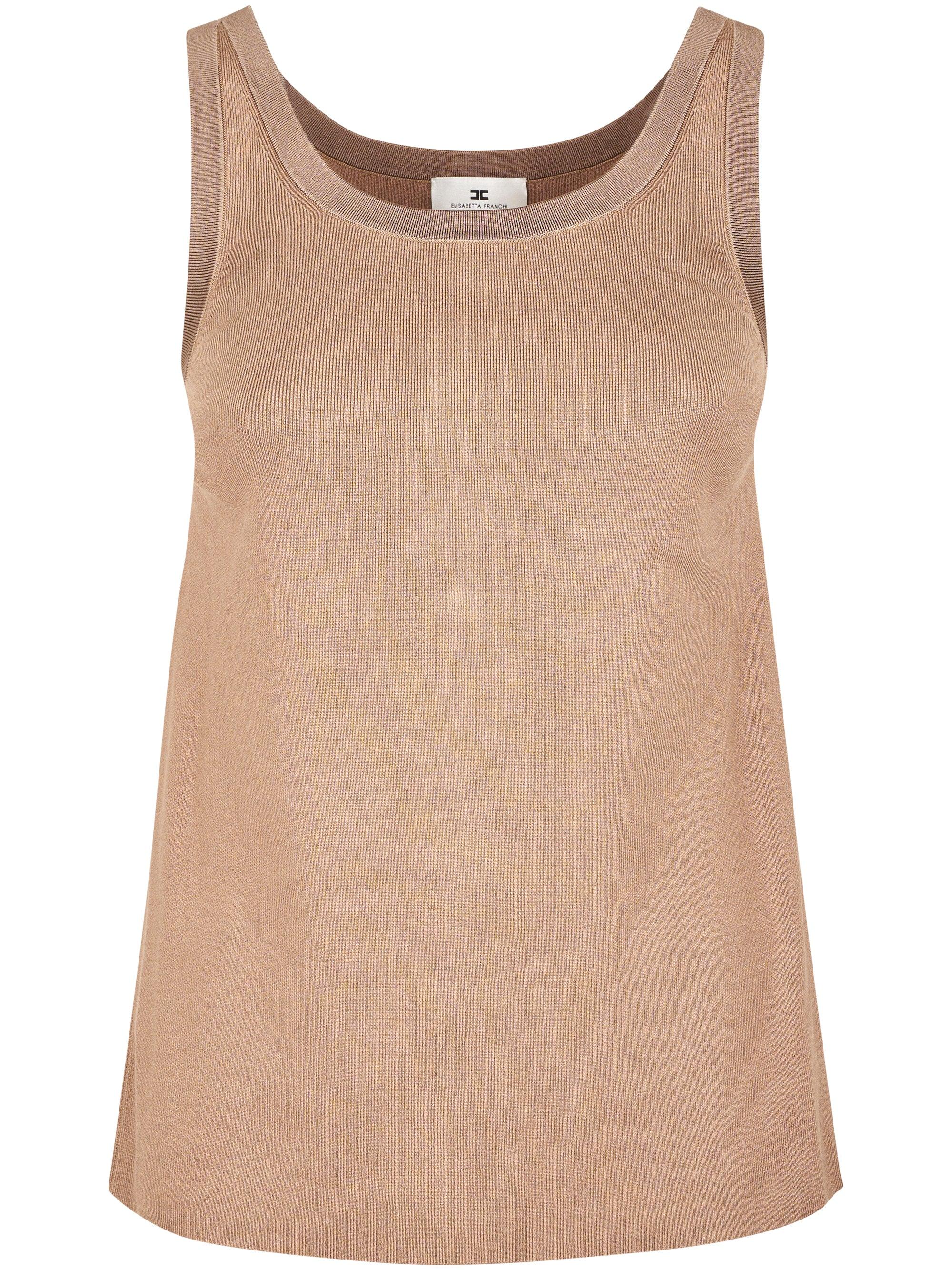 Elisabetta Franchi Sleeveless and tank tops for Women | Online 
