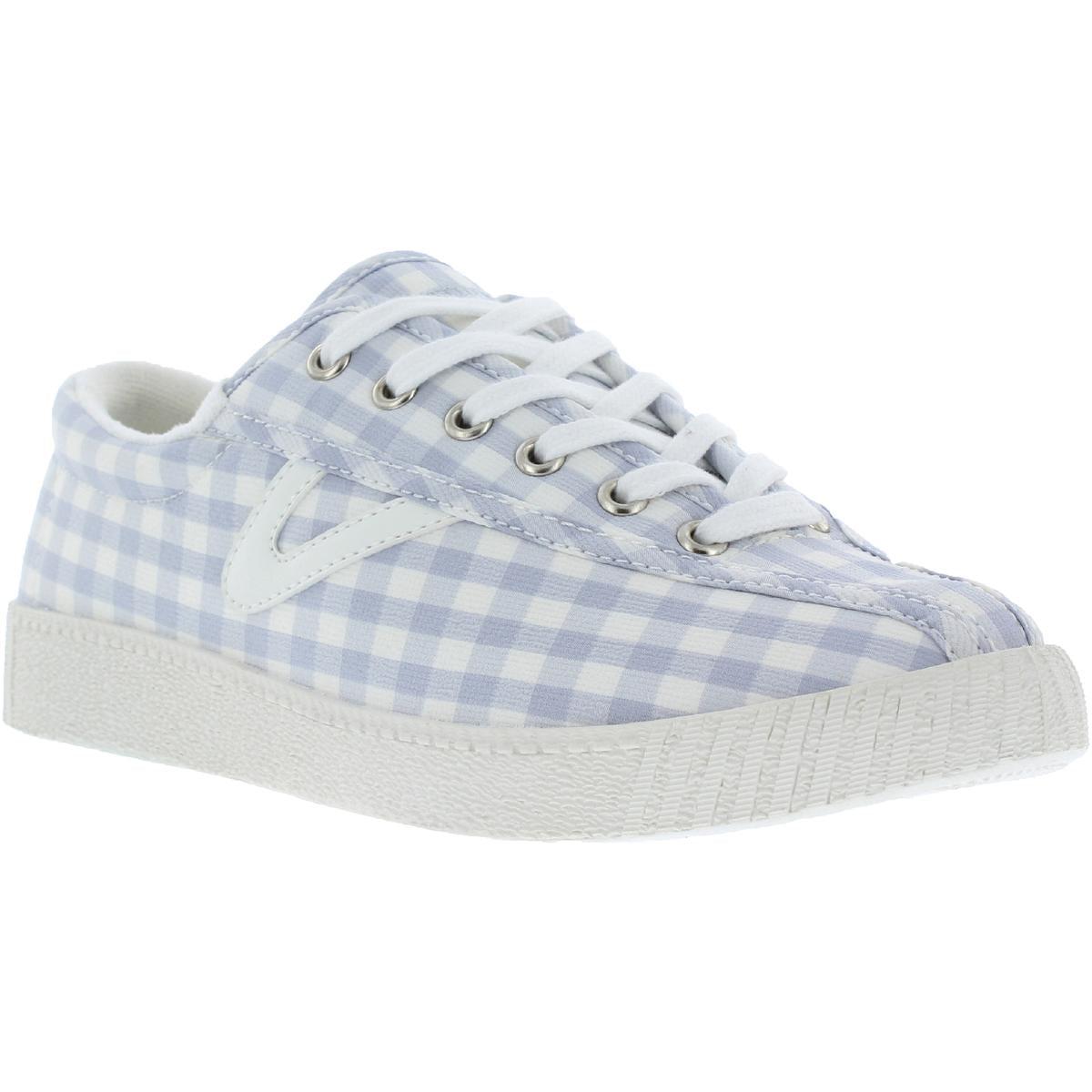 Gingham Sneakers Pink Tretorns Blue Tretorn Sneakers For Women Lyst
