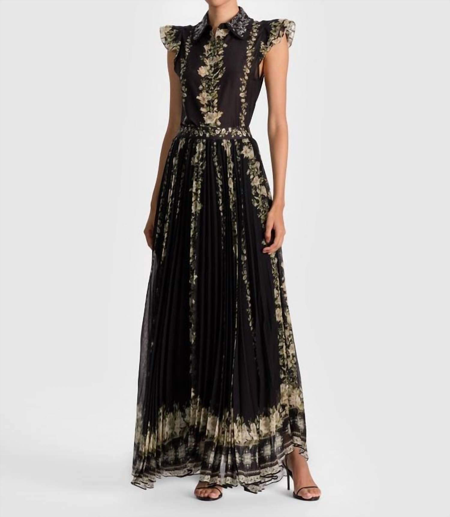 Jupe Maxi De Marque Alice + Olivia Tina - Taille 2, Couleur Alimitless, Neuve Avec étiquettes