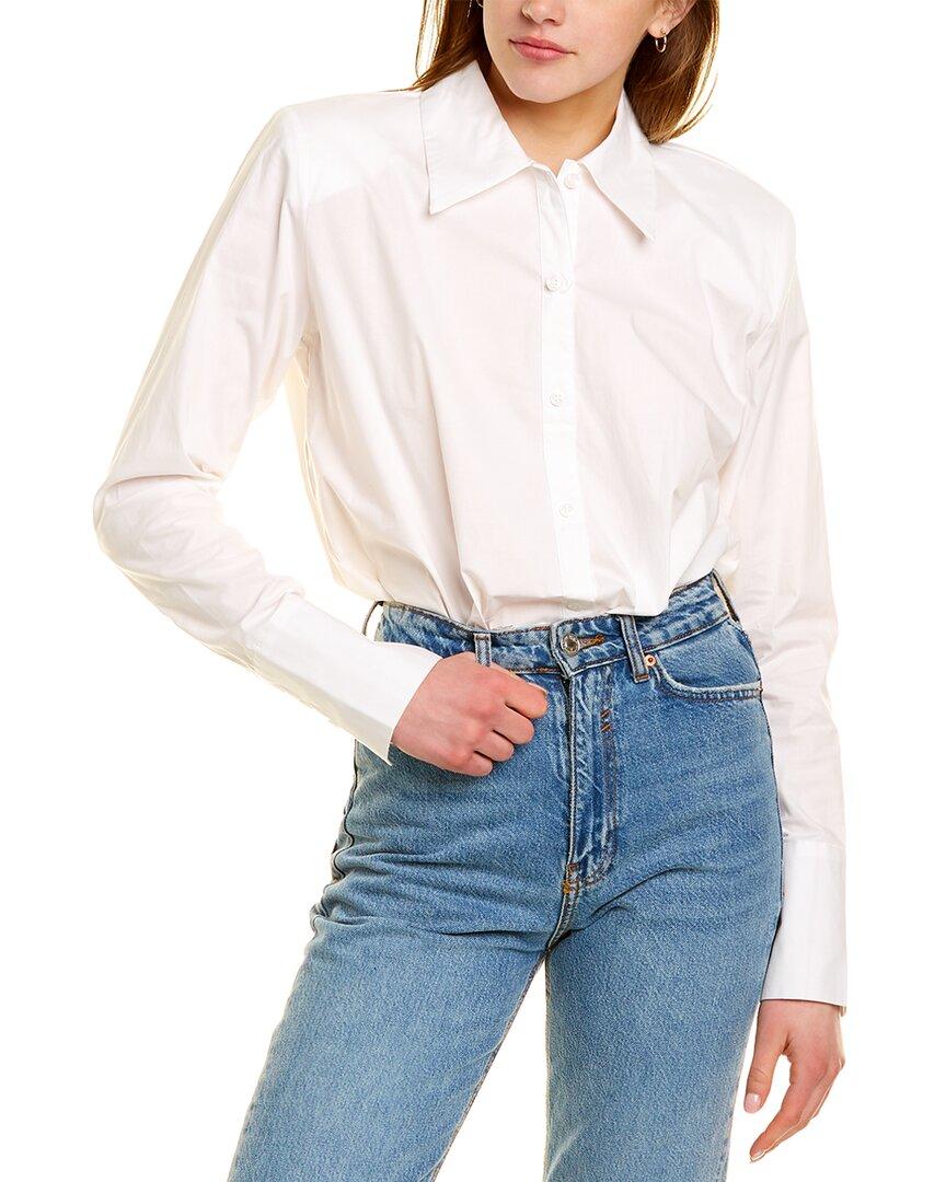 WeWoreWhat Buttondown Bodysuit in White Lyst