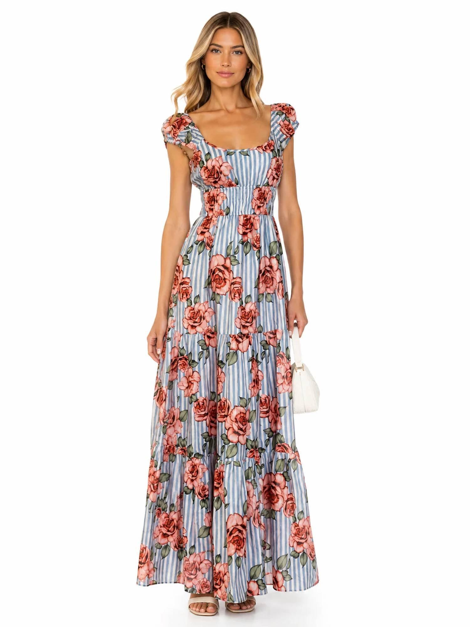 hutch helen chiffon ruffled maxi dress helene dress Hutch