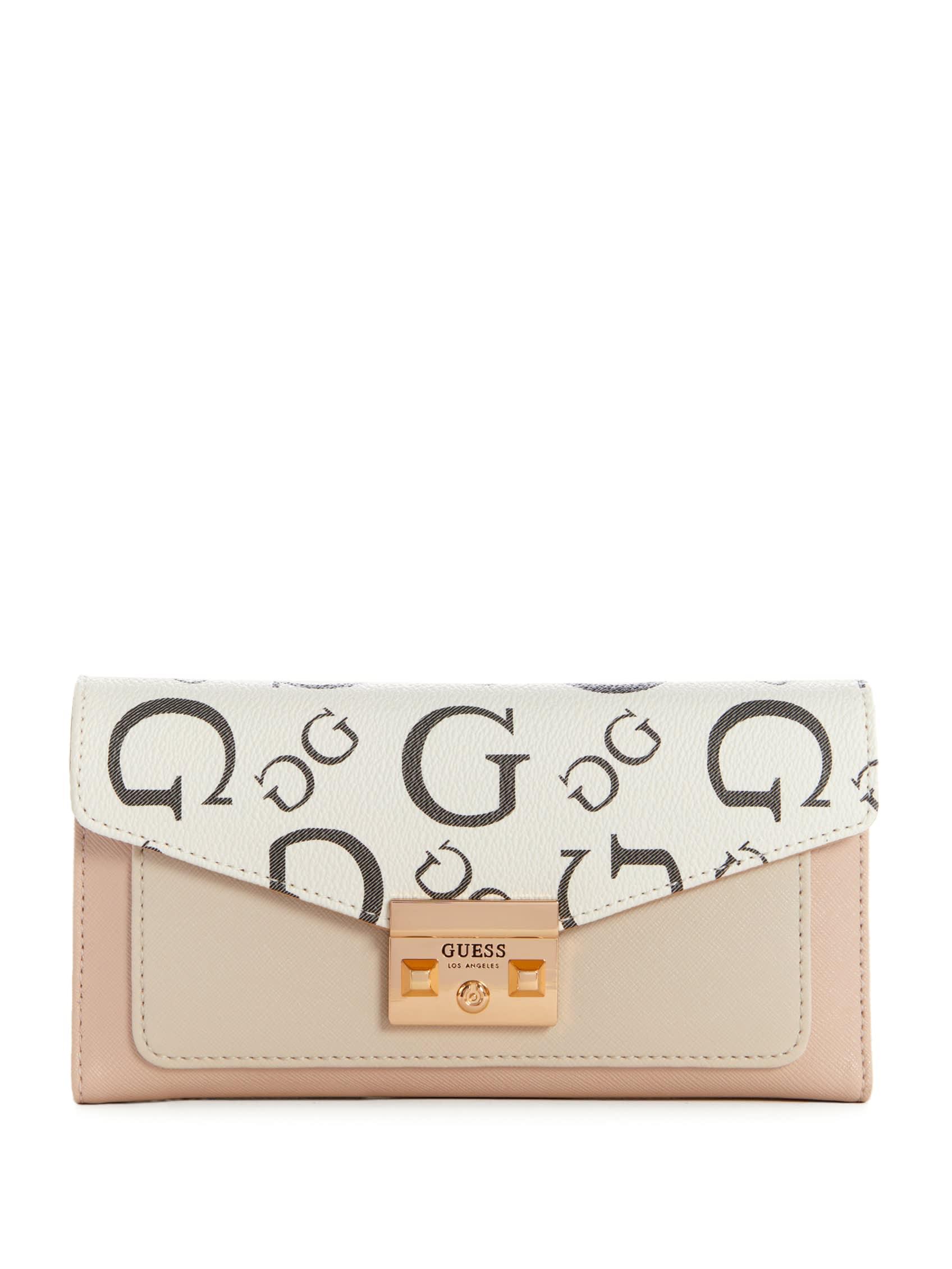 Guess Factory Marlo Logo Clutch Wallet | Lyst