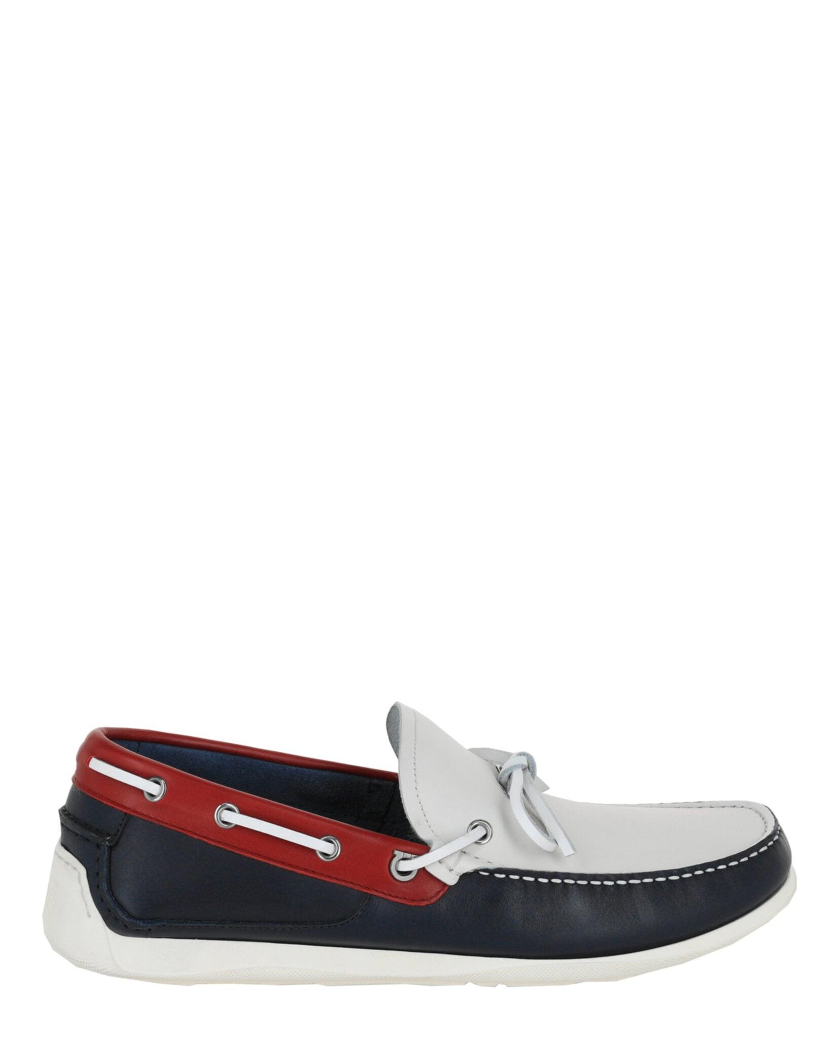 Ferragamo Marlin Boat Shoes Multi Mens Ferragamo Marlin Color-Block Leather Boat Shoes | THE OUTNET main image 2