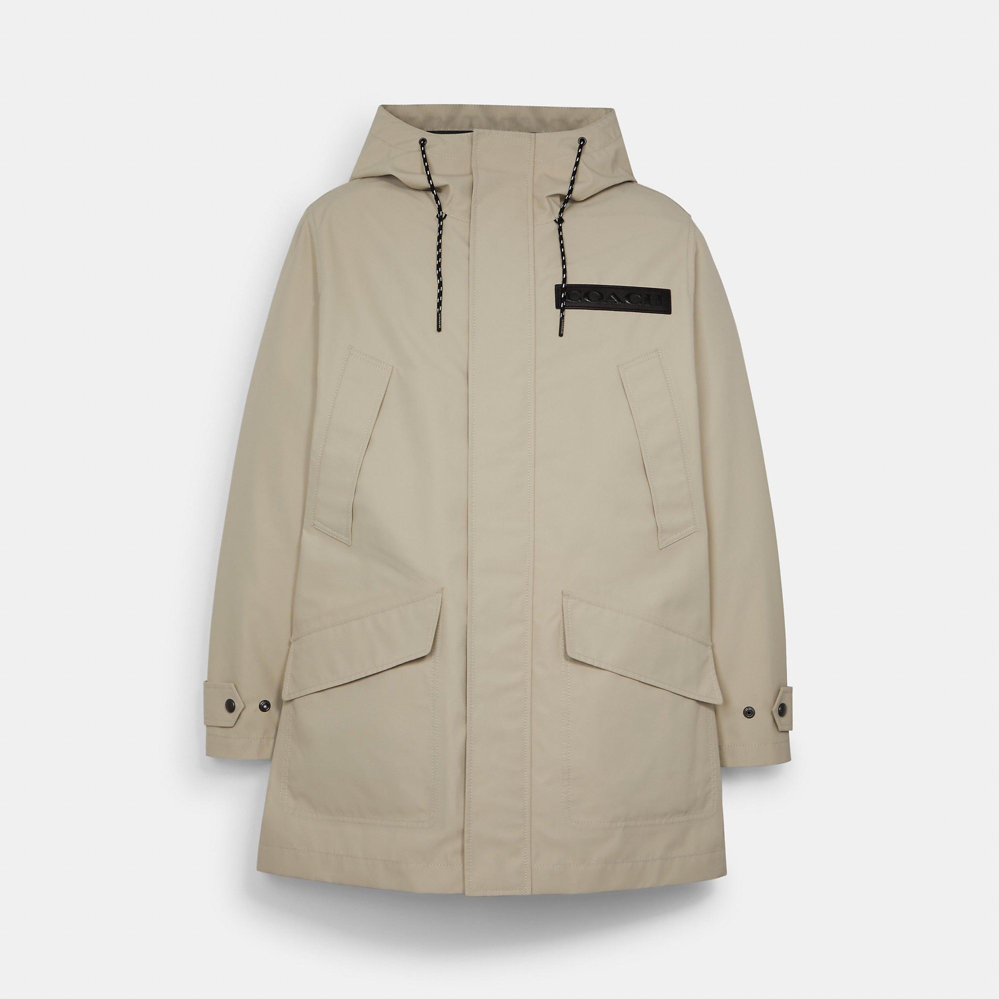 Coach Outlet Layer Parka in Natural for Men | Lyst