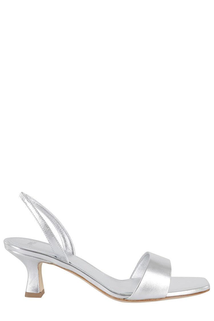 サンダル・ミュール 3Juin Cameron 055 Sandal With Rear Elastic Strap 3Juin Cameron 055 Sandal With Rear Elastic Strap in White | Lyst