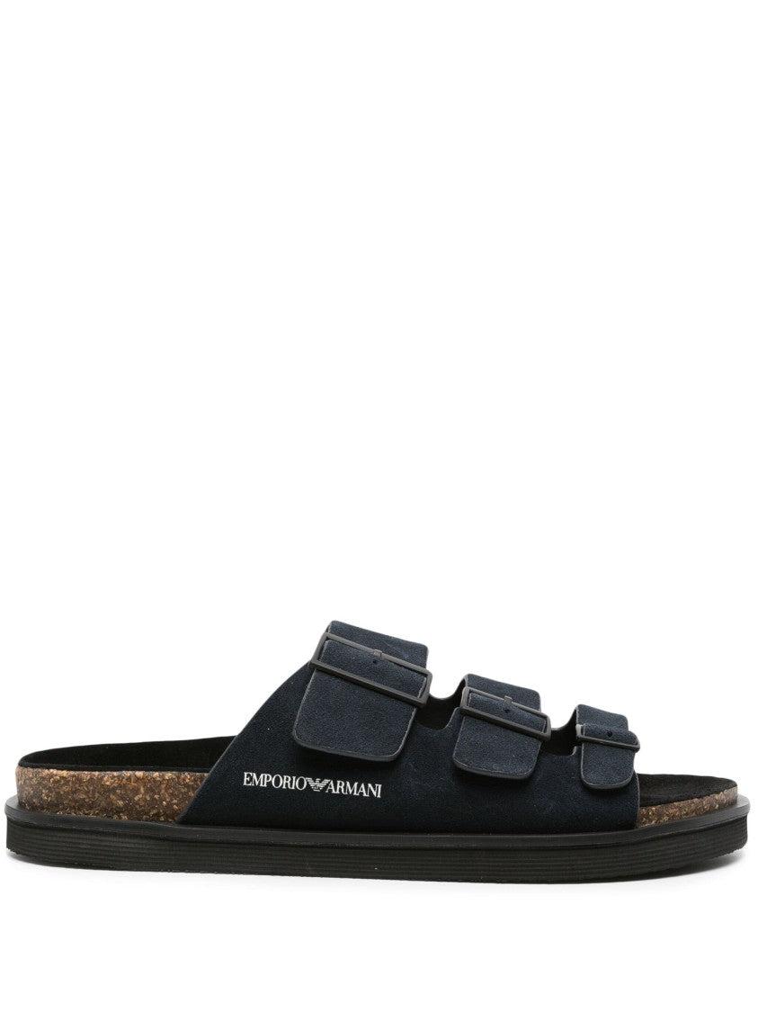 Emporio Armani Sandals and Slides for Men | Online Sale up