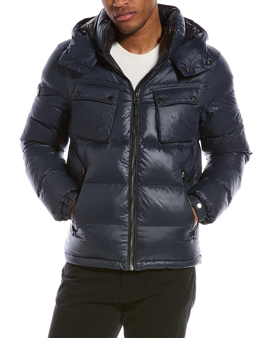 Superdry Mountain Hooded Down Jacket in Gray for Men | Lyst