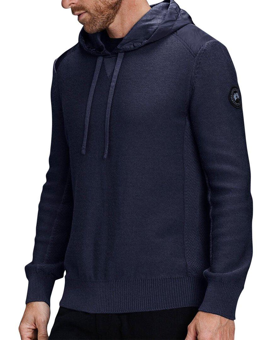Canada Goose Ashcroft Wool Hoody in Navy (Blue) for Men | Lyst